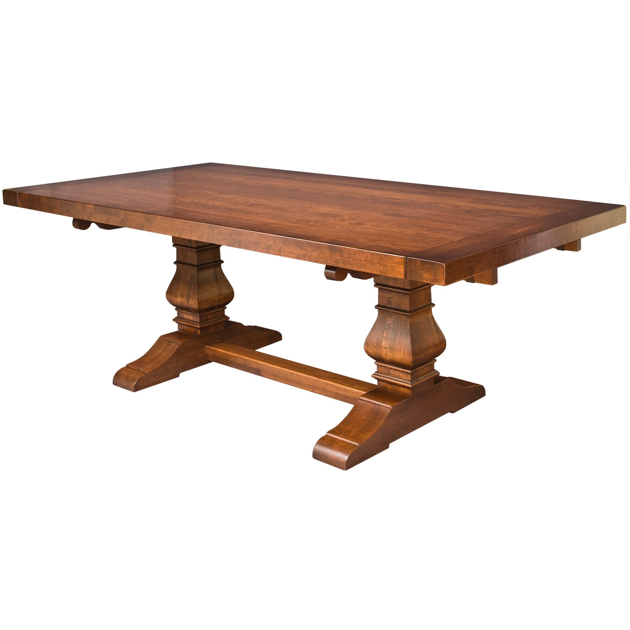 Jersey trestle extendable dining table top